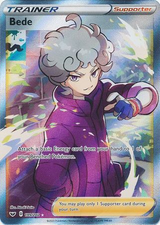 Bede - 199/202 - Full Art Ultra Rare