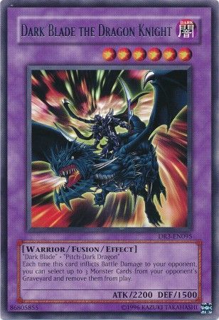 Dark Blade the Dragon Knight DR3 EN095 Rare Dark Revelation 3 DR3 Dark Blade the Dragon Knight DR3 EN095 Rare Dark Revelation 3 DR3