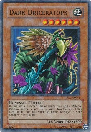 Dark Driceratops DR2 EN074 Common Dark Revelation 2 DR2 Dark Driceratops DR2 EN074 Common Dark Revelation 2 DR2