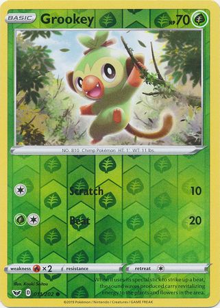 005/060 S1W Sword & Shield JAPANESE Pokemon Card Grookey 