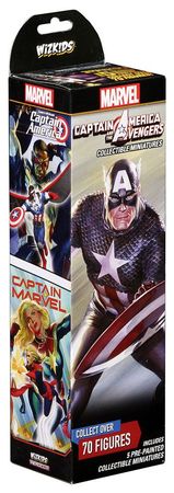 Captain America and the Avengers Booster Pack Marvel Heroclix Captain America and the Avengers Booster Pack Marvel Heroclix