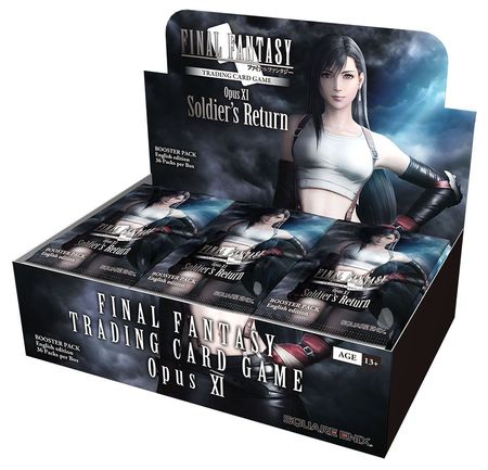 Final Fantasy TCG Opus XI Soldier s Return Booster Box of 36 Packs Final Fantasy TCG Opus XI Soldier s Return Booster Box of 36 Packs