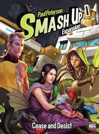 Smash Up Cease and Desist Expansion Alderac Entertainment Group AEG5510 Board Games A Z Smash Up Cease and Desist Expansion Alderac Entertainment Group AEG5510 Board Games A Z