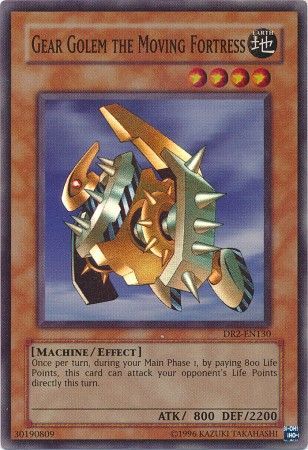 Gear Golem the Moving Fortress DR2 EN130 Super Rare Dark Revelation 2 DR2 Gear Golem the Moving Fortress DR2 EN130 Super Rare Dark Revelation 2 DR2