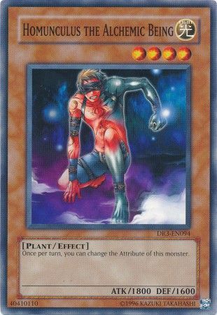 Homunculus the Alchemic Being DR3 EN094 Common Dark Revelation 3 DR3 Homunculus the Alchemic Being DR3 EN094 Common Dark Revelation 3 DR3