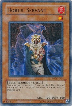 Horus Servant DR3 EN016 Common Horus Servant DR3 EN016 Common