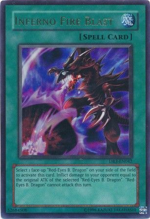 Inferno Fire Blast DR3 EN042 Ultra Rare Inferno Fire Blast DR3 EN042 Ultra Rare