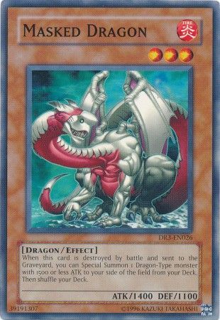 Masked Dragon DR3 EN026 Common Masked Dragon DR3 EN026 Common