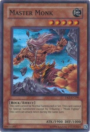 Master Monk DR3 EN200 Super Rare Master Monk DR3 EN200 Super Rare