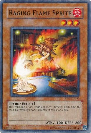 Raging Flame Sprite DR3 EN080 Common Dark Revelation 3 DR3 Raging Flame Sprite DR3 EN080 Common Dark Revelation 3 DR3