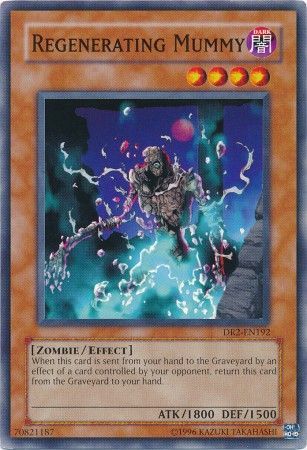 Regenerating Mummy DR2 EN192 Common Dark Revelation 2 DR2 Regenerating Mummy DR2 EN192 Common Dark Revelation 2 DR2