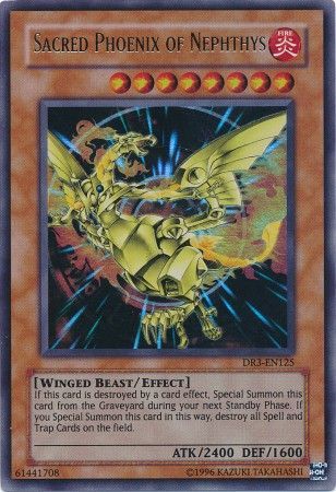 Sacred Phoenix of Nephthys DR3 EN125 Ultra Rare Sacred Phoenix of Nephthys DR3 EN125 Ultra Rare