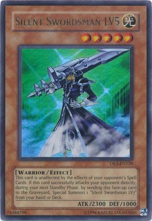 Silent Swordsman LV5 DR3 EN128 Ultra Rare Silent Swordsman LV5 DR3 EN128 Ultra Rare