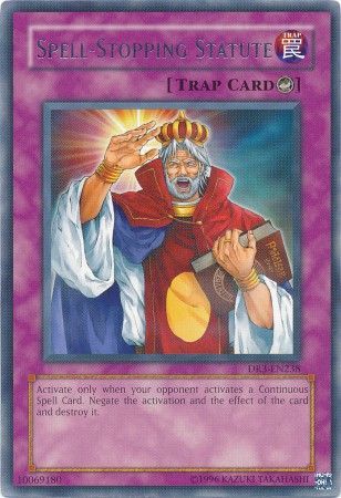 Spell Stopping Statute DR3 EN238 Rare Spell Stopping Statute DR3 EN238 Rare