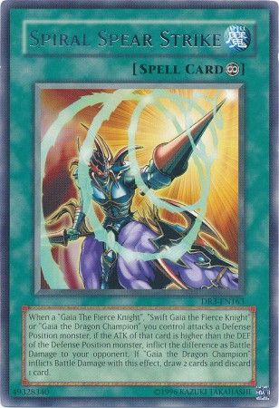 Spiral Spear Strike - Dark Revelation 3 DR3 - Yugioh