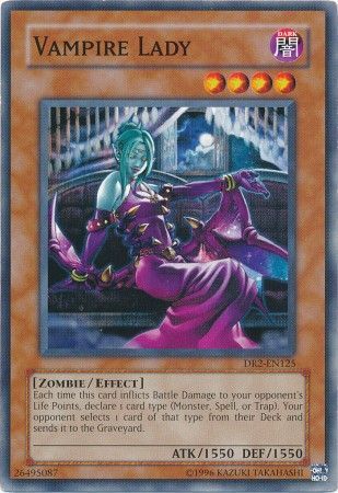 Vampire Lady DR2 EN125 Common Vampire Lady DR2 EN125 Common