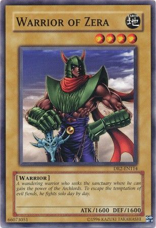Warrior of Zera DR2 EN114 Common Warrior of Zera DR2 EN114 Common