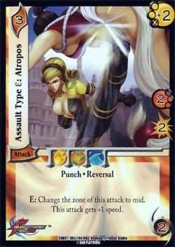 Assault Type Epsilon Atropos SNK01 085 Common UFS UFS SNK01 King of Fighters Samurai Showdown Singles Assault Type Epsilon Atropos SNK01 085 Common UFS UFS SNK01 King of Fighters Samurai Showdown Singles