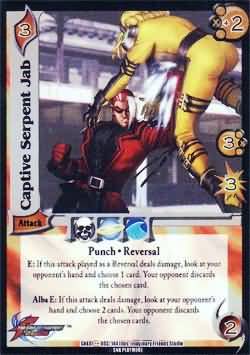 Captive Serpent Jab SNK01 003 Rare UFS UFS SNK01 King of Fighters Samurai Showdown Singles Captive Serpent Jab SNK01 003 Rare UFS UFS SNK01 King of Fighters Samurai Showdown Singles