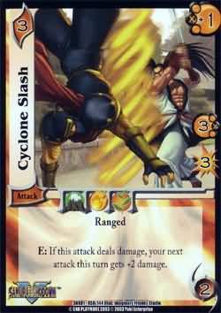 Cyclone Slash SNK01 058 Common UFS UFS SNK01 King of Fighters Samurai Showdown Singles Cyclone Slash SNK01 058 Common UFS UFS SNK01 King of Fighters Samurai Showdown Singles