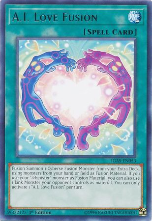 A I Love Fusion IGAS EN053 Rare 1st Edition A I Love Fusion IGAS EN053 Rare 1st Edition