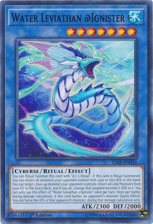 Water Leviathan Ignister IGAS EN034 Common 1st Edition Water Leviathan Ignister IGAS EN034 Common 1st Edition