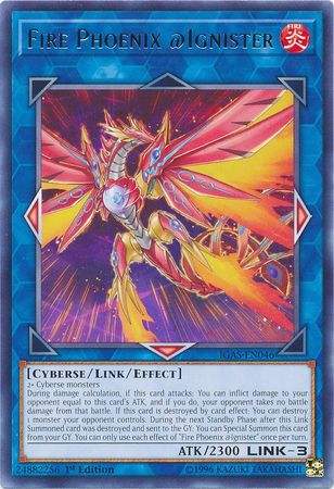 Fire Phoenix Ignister IGAS EN046 Rare 1st Edition Ignition Assault 1st Edition Singles Fire Phoenix Ignister IGAS EN046 Rare 1st Edition Ignition Assault 1st Edition Singles