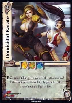 Homicidal Karate SNK01 089 Common UFS Homicidal Karate SNK01 089 Common UFS
