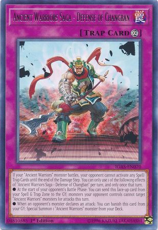 Ancient Warriors Saga Defense of Changban IGAS EN070 Rare 1st Edition Ignition Assault 1st Edition Singles Ancient Warriors Saga Defense of Changban IGAS EN070 Rare 1st Edition Ignition Assault 1st Edition Singles