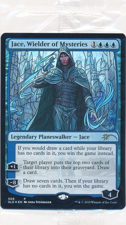 Jace, Wielder of Mysteries - Sealed SLD Stained Glass Foil Promo