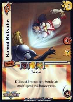 Kamui Mutsube SNK01 113 Common UFS UFS SNK01 King of Fighters Samurai Showdown Singles Kamui Mutsube SNK01 113 Common UFS UFS SNK01 King of Fighters Samurai Showdown Singles