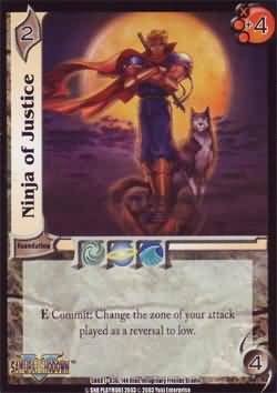 Ninja of Justice SNK01 036 Common UFS Ninja of Justice SNK01 036 Common UFS