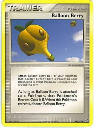 Balloon Berry 84 107 Uncommon Ex Deoxys Singles Balloon Berry 84 107 Uncommon Ex Deoxys Singles