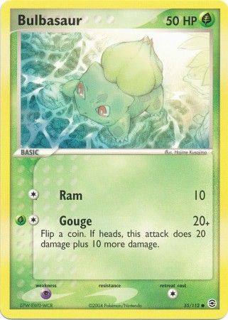 bulbasaur 55/112 Values - MAVIN