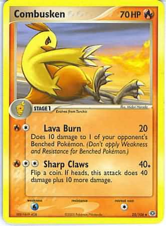 Combusken 25 106 Uncommon Combusken 25 106 Uncommon