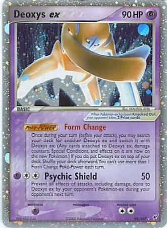 M Deoxys EX Pokemon Card 