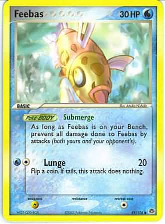 Feebas 49 106 Common Ex Emerald Singles Feebas 49 106 Common Ex Emerald Singles