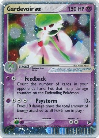 Gardevoir ex - Ex Sandstorm - Pokemon