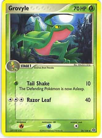 Grovyle 28 106 Uncommon Grovyle 28 106 Uncommon