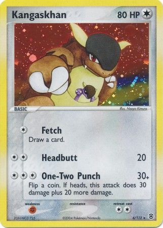 Kangaskhan EX 103/106 Full Art Holo Ultra Rare XY Flashfire Pokemon Ca