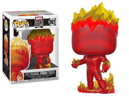 The Original Human Torch 501 POP Vinyl Figure Marvel 80 Years The Original Human Torch 501 POP Vinyl Figure Marvel 80 Years