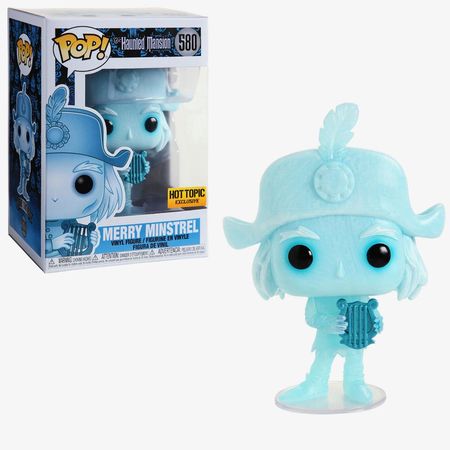 Merry Minstrel 580 POP Vinyl Figure Hot Topic Haunted Mansion Merry Minstrel 580 POP Vinyl Figure Hot Topic Haunted Mansion