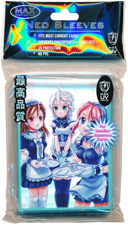 Max Pro Maid Cafe 50ct Yugioh Sized Mini Sleeves 7060MAD Sleeves Max Pro Maid Cafe 50ct Yugioh Sized Mini Sleeves 7060MAD Sleeves