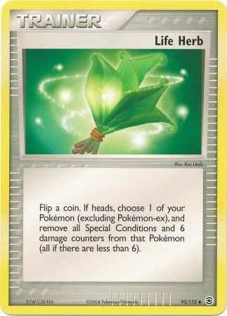 Life Herb 93 112 Uncommon Ex Fire Red Leaf Green Singles Life Herb 93 112 Uncommon Ex Fire Red Leaf Green Singles