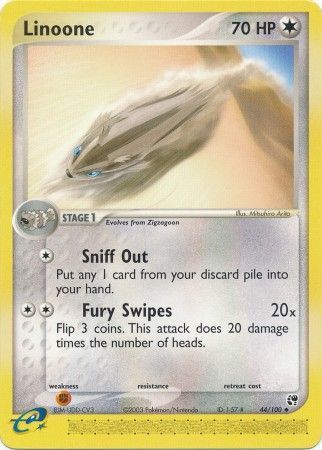 Linoone 44 100 Uncommon Linoone 44 100 Uncommon