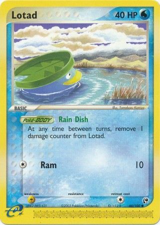 Lotad 66 100 Common Lotad 66 100 Common