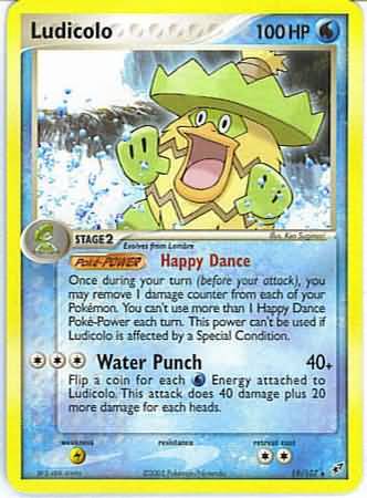 Ludicolo 19 107 Rare Ex Deoxys Singles Ludicolo 19 107 Rare Ex Deoxys Singles