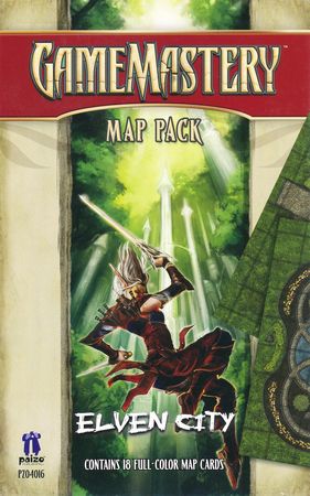 GameMastery Map Pack Elven City Paizo PZO 4016 GameMastery Map Pack Elven City Paizo PZO 4016