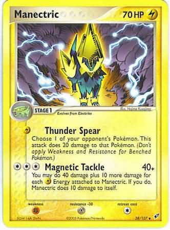 Manectric 38 107 Uncommon Manectric 38 107 Uncommon