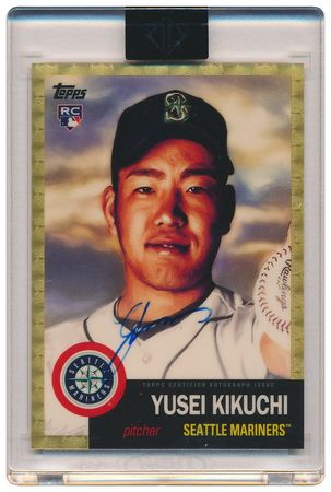 Yusei Kikuchi 2019 Topps Transcendent 1 1 1953 Superfractor Auto 53S YKI 21103 Yusei Kikuchi 2019 Topps Transcendent 1 1 1953 Superfractor Auto 53S YKI 21103